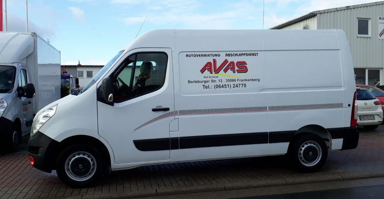 Mietwagen Renault Master – AVAS Frankenberg